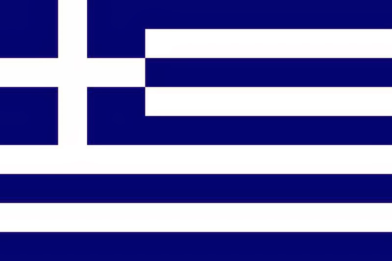 Greckie symbole narodowe - flaga