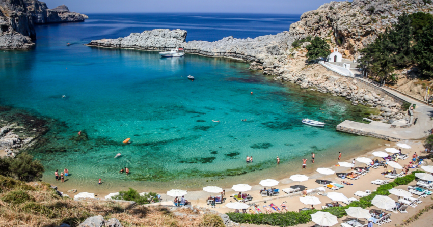 plaże Rodos