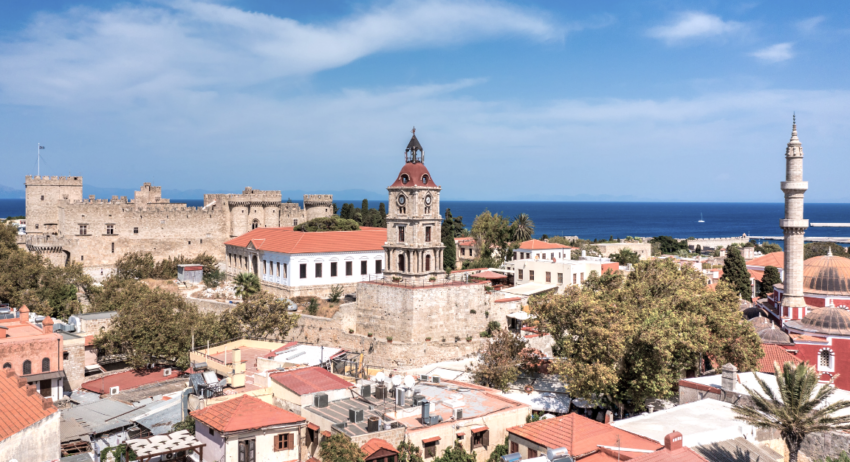 Stare Miasto Rodos UNESCO średniowieczne mury i panorama miasta