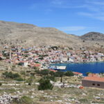 Chalki widok z góry